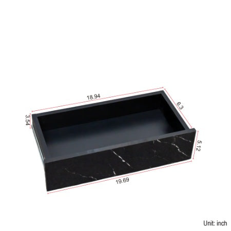 LED Coffee Table with Storage Drawers – Modern Living Room Furniture with LED Lights